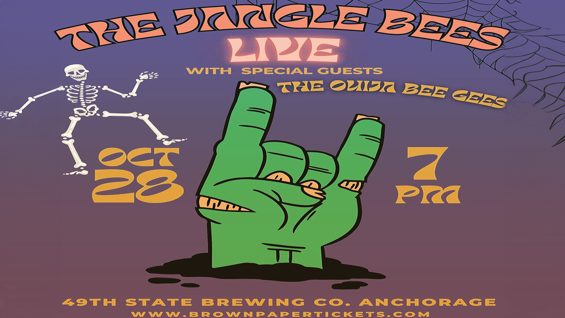 Jangle Bees, Halloween, 49th State Brewing