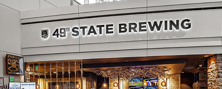49th State Brewing, Ted Stevens, Airport, brewpub