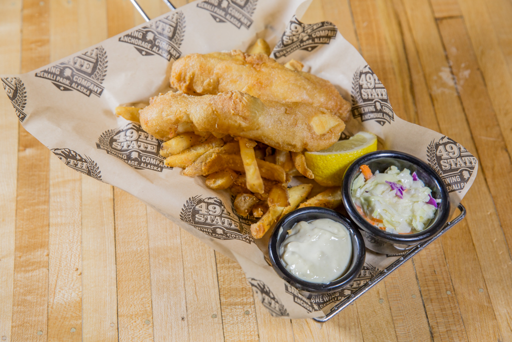 49thState, 49thStateBrewing, Anchorage, anchoragebrewpub, Denali, denalibrewpub, world famous, fish-n-chips