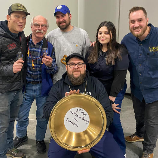 49th State Brewing, The Intrepid, Beer and Barleywine Competition, Award Ceremony, First Place Winner, craft beer