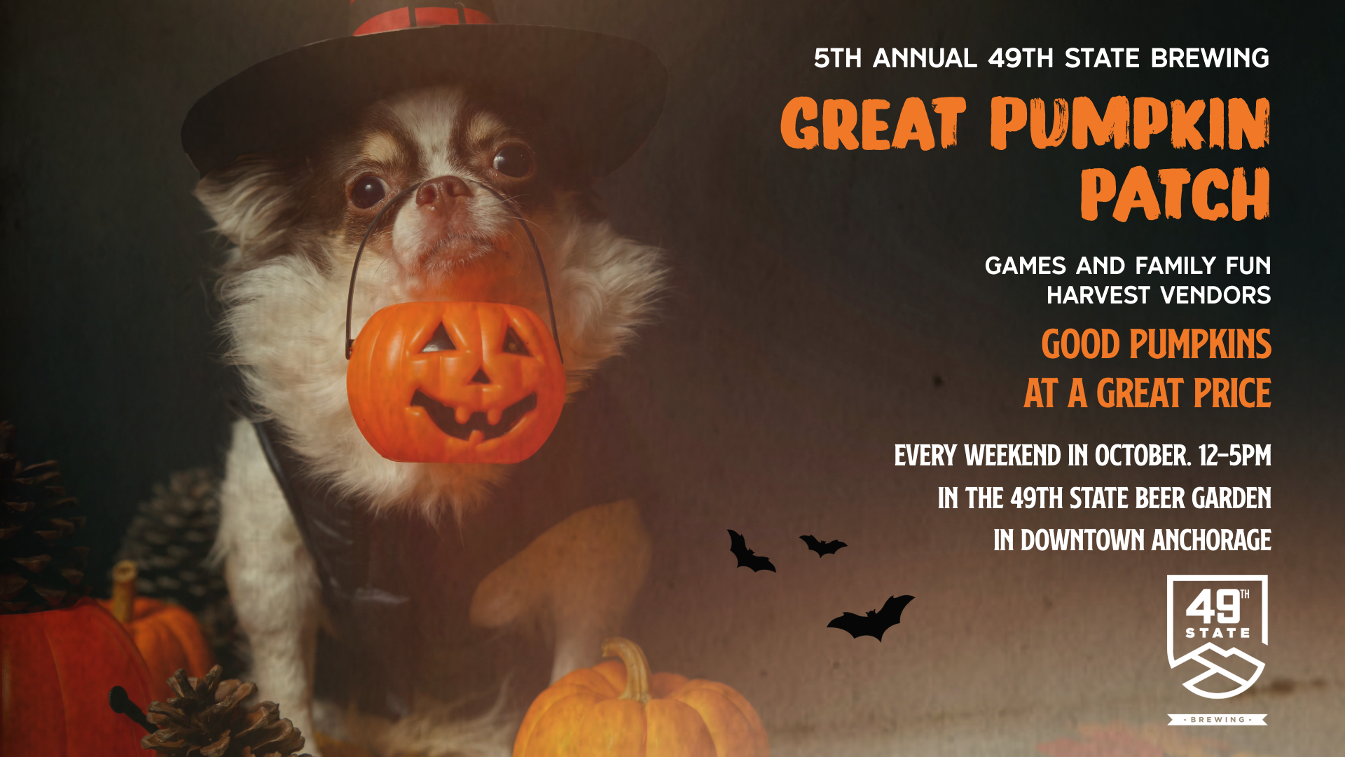 Great Pumpkin Patch at 49th State Brewing in downtown Anchorage.