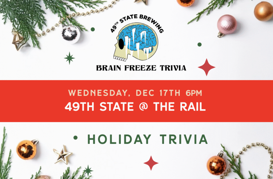 BRAIN FREEZE HOLIDAY TRIVIA