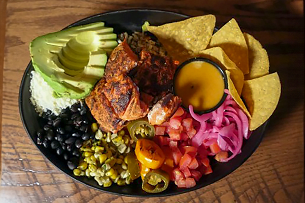 Ancho Chili AK Salmon Bowl